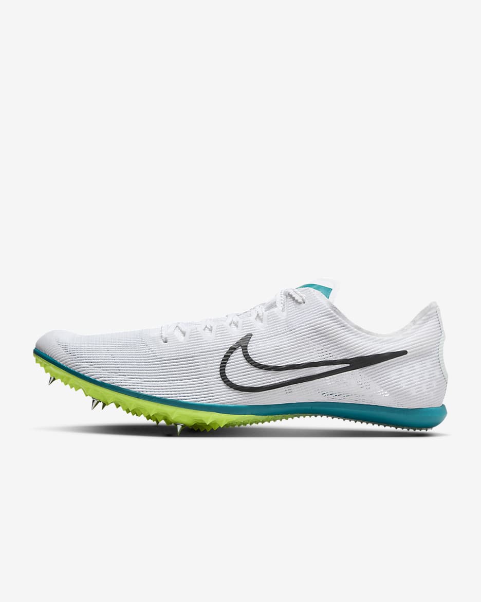 Tenis de atletismo para pista y campo Nike Zoom Mamba 6 - Blanco/Abeto brillante/Verde vapor/Negro