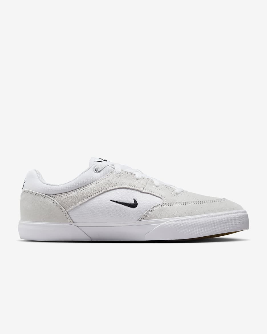 Tenis para hombre Nike SB Malor - Blanco/Blanco cumbre/Marrón claro goma/Negro