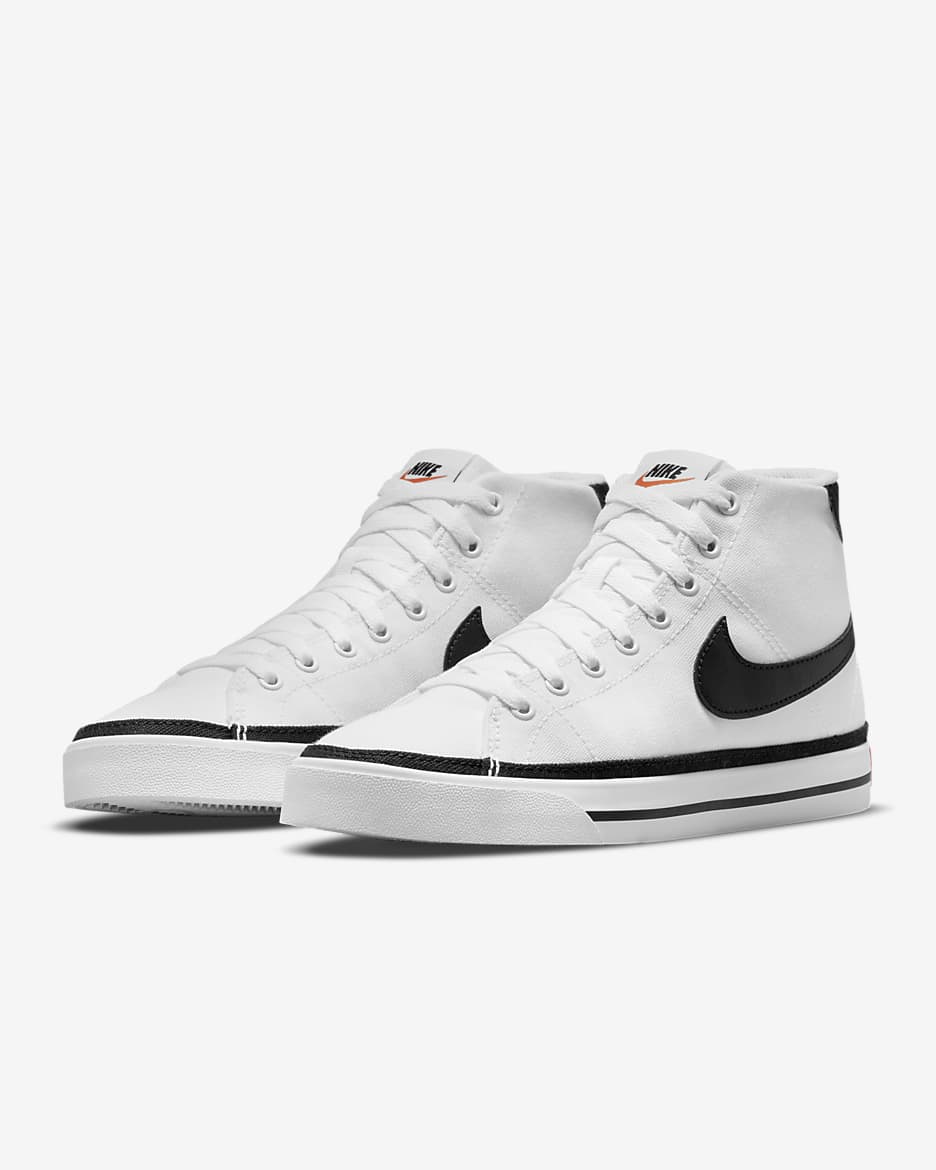 NikeCourt Legacy Canvas Mid Women s Shoe Nike IN NikeCourt Legacy Canvas Mid Women s Shoe Nike IN