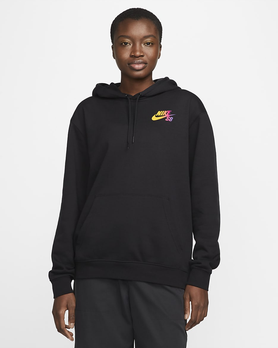 Nike SB Graphic Skate Hoodie - Black/Black