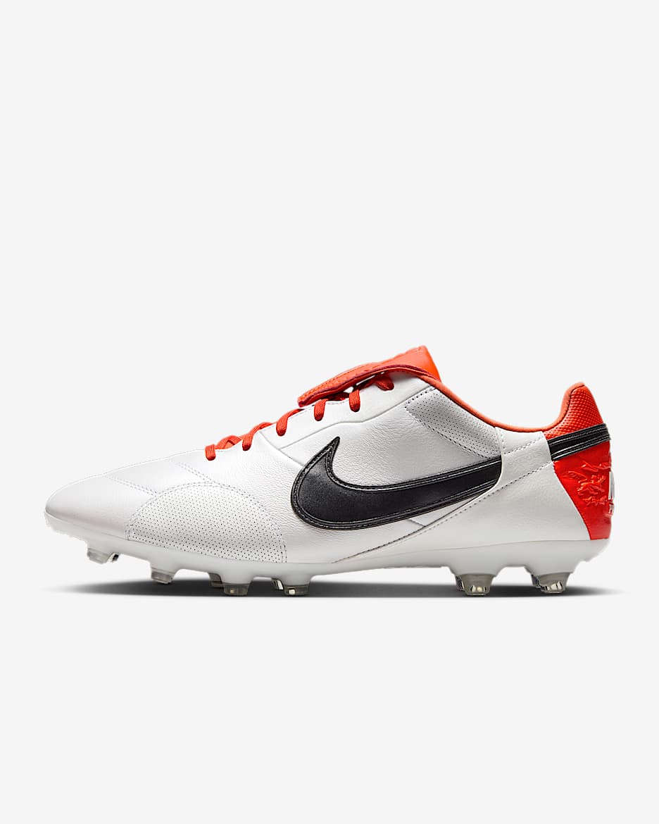 Nike Premier 3 Firm-Ground Low-Top Soccer Cleats - Team Orange/White/Black