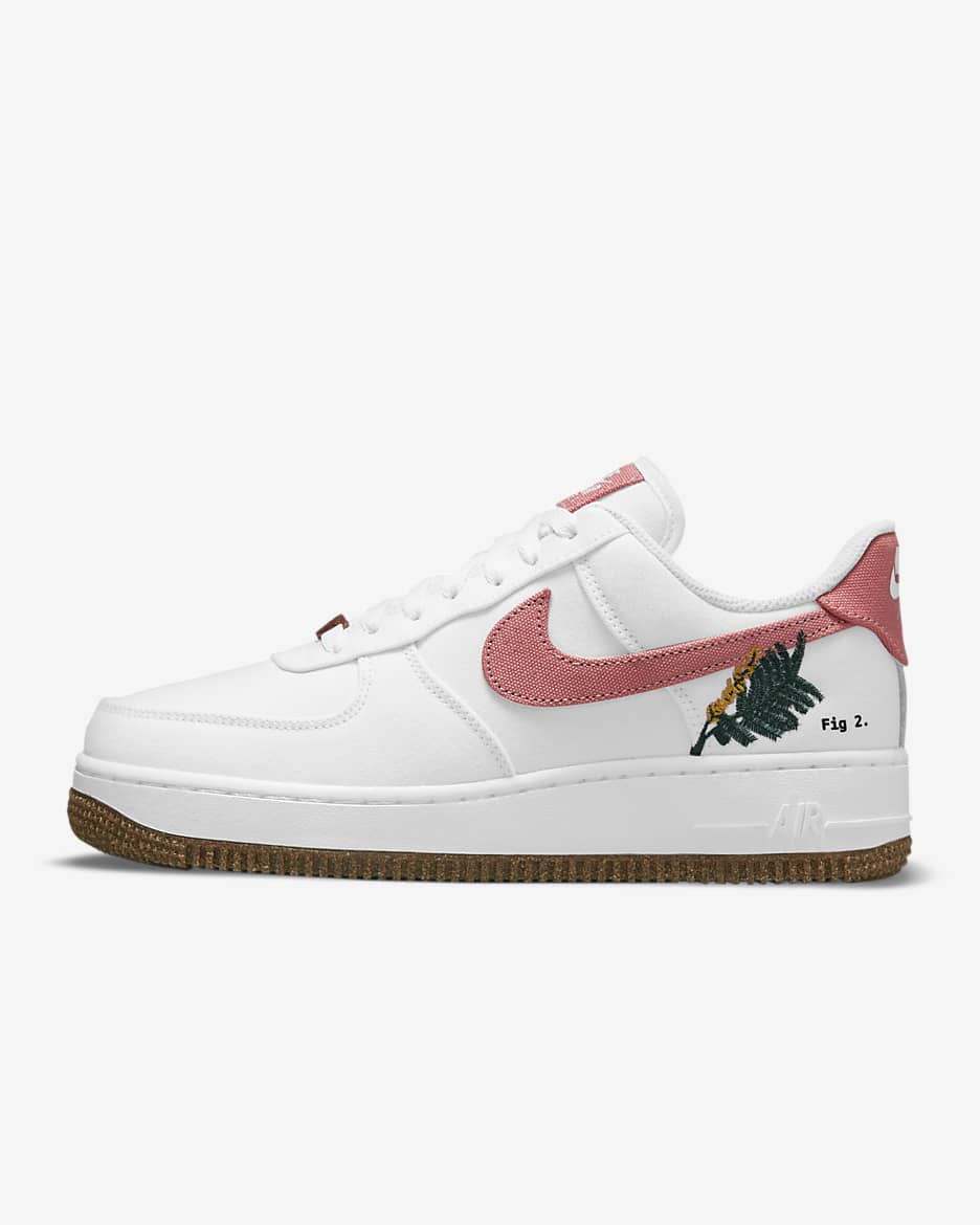 Nike Air Force 1 '07 SE Women's Shoe - White/White/Light Sienna