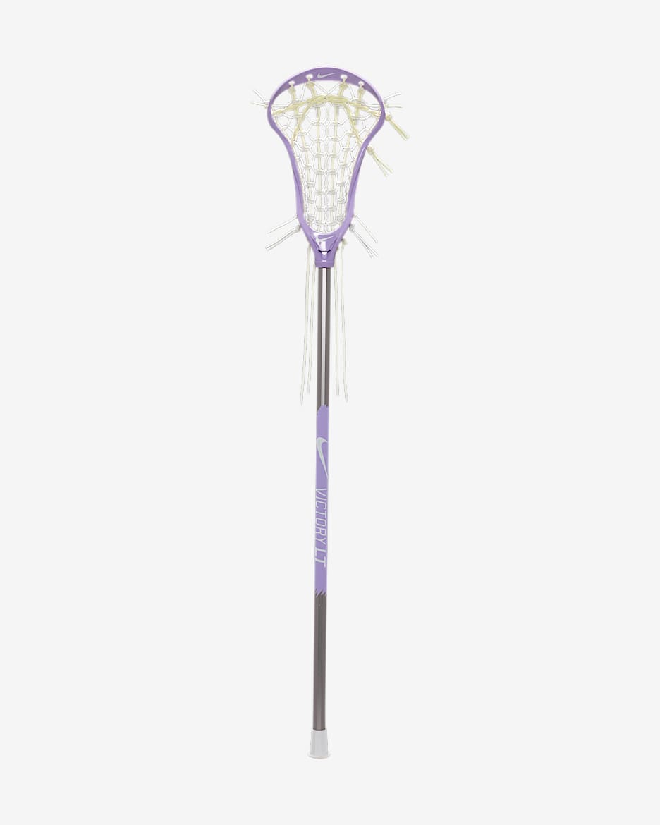 Palo completo de lacrosse para niños grandes Nike Victory LT - Morado