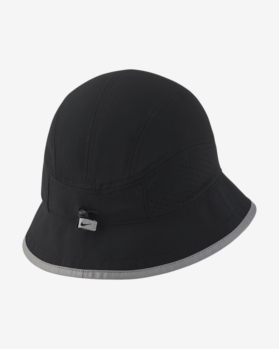 Nike Dri-FIT Perforated Running Bucket Hat - Black