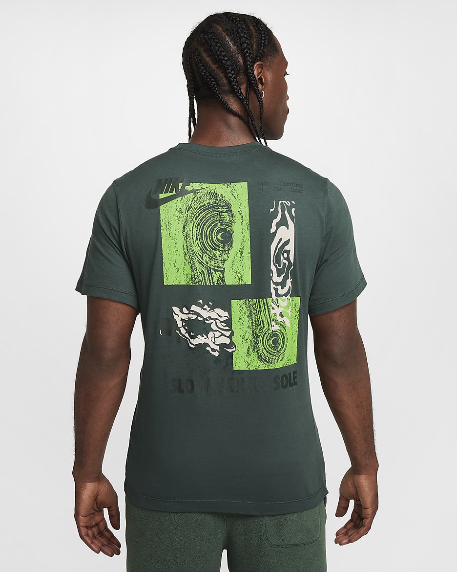 Playera Nike Sportswear Club - Verde vintage