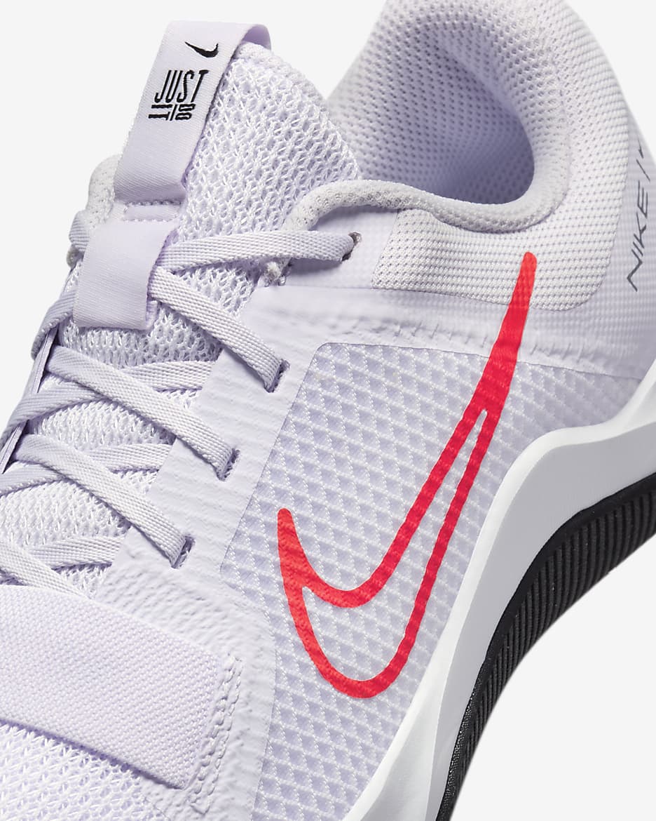 Tenis de entrenamiento para mujer Nike MC Trainer 2 - Uva ligero/Blanco/Negro/Carmesí brillante