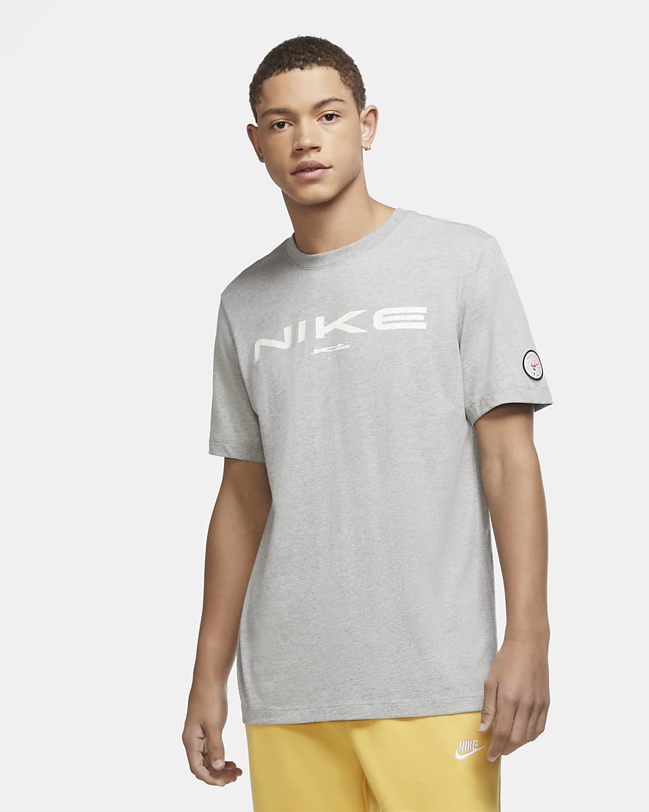 Nike Sportswear Men's Short-Sleeve T-Shirt - Dark Grey Heather