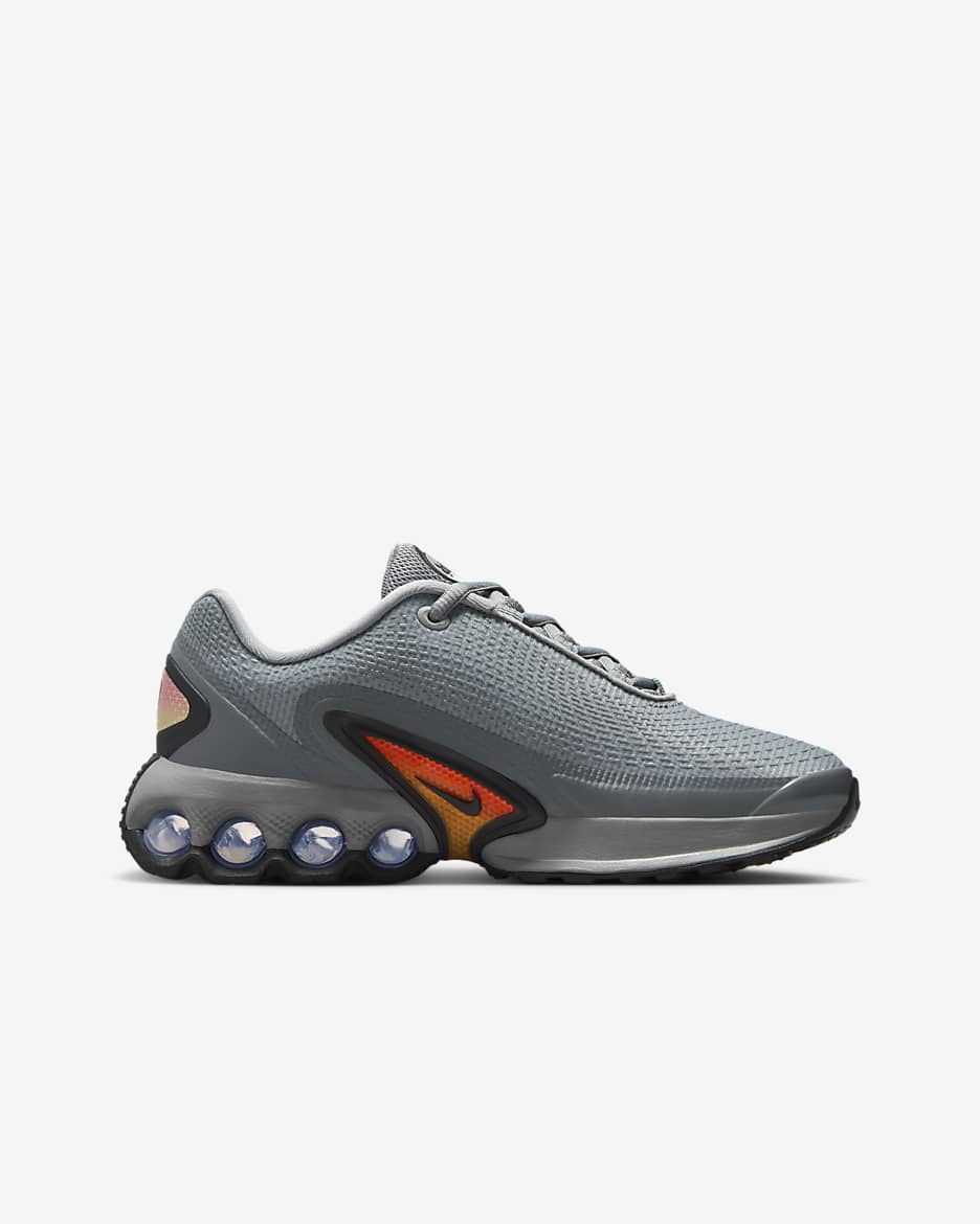 Nike Air Max Dn Big Kids' Shoes - Particle Grey/Smoke Grey/Wolf Grey/Black