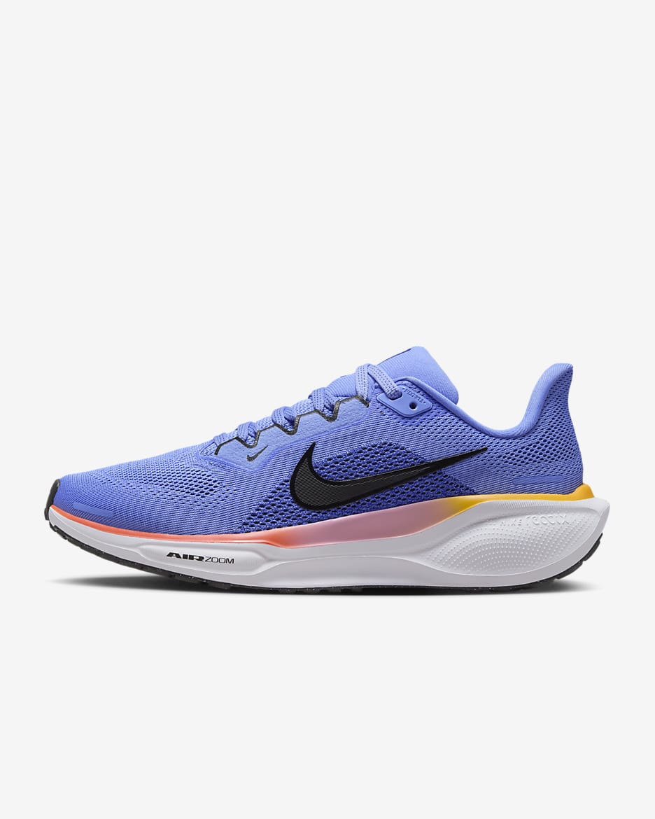 Nike Pegasus 41 Women's Road Running Shoes - Royal Pulse/Astronomy Blue/Laser Orange/Black