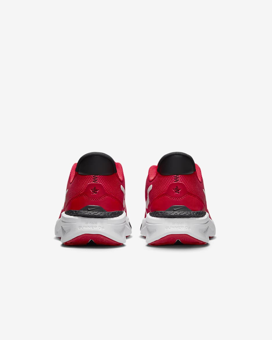 Běžecké silniční boty Nike Star Runner 4 pro větší děti - University Red/Černá/Bílá/Summit White