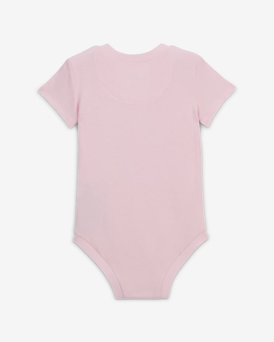 Nike ReadySet Baby (12-24M) Bodysuit - Pink Foam