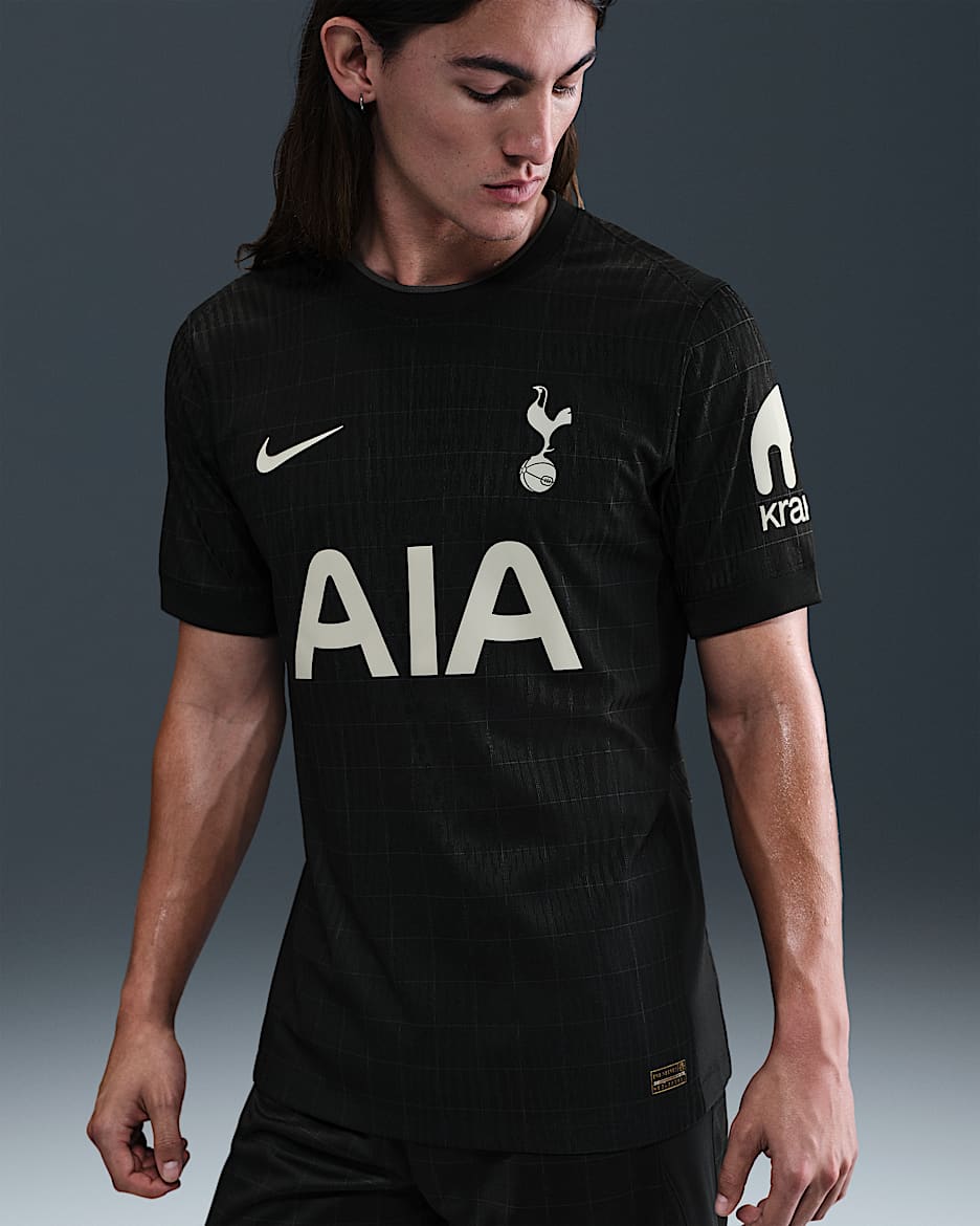 Maillot de foot Authentic Nike Dri-FIT ADV Tottenham Hotspur 2025/26 Match Extérieur pour homme - Noir/Light Iron Ore