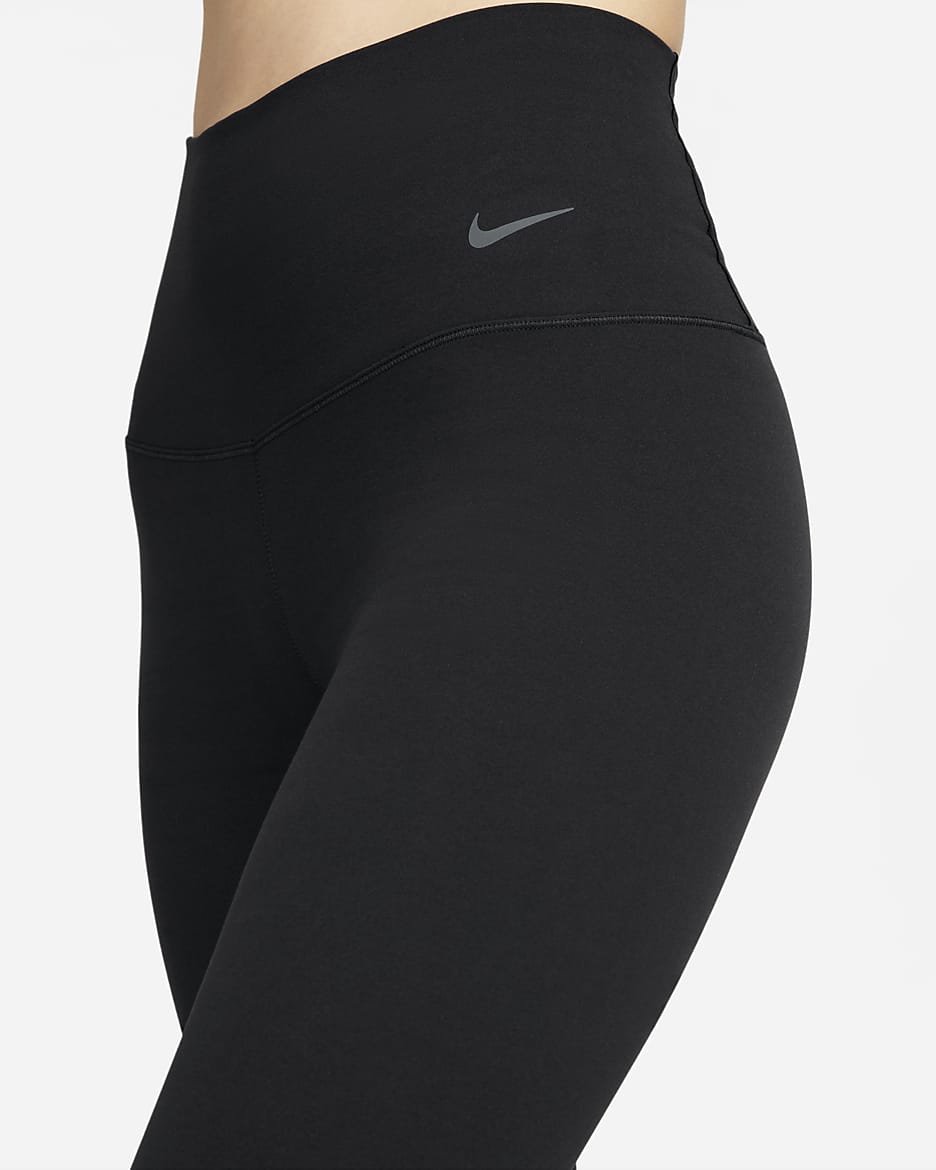 Nike Zenvy Women's Gentle-Support High-Waisted Full-Length Leggings - Black/Black