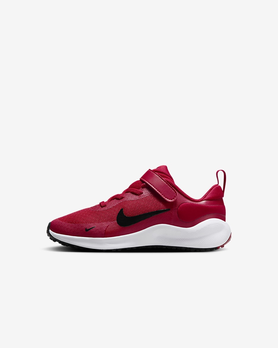 Nike Revolution 7 Little Kids' Shoes - Gym Red/White/Black