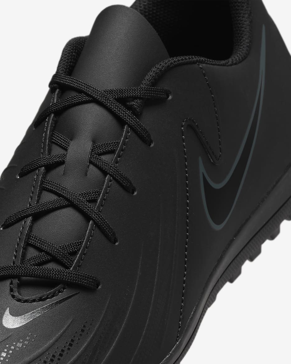 Nike Phantom GX 2 Club Botes de futbol de perfil baix per a moqueta-turf - Negre/Deep Jungle/Negre