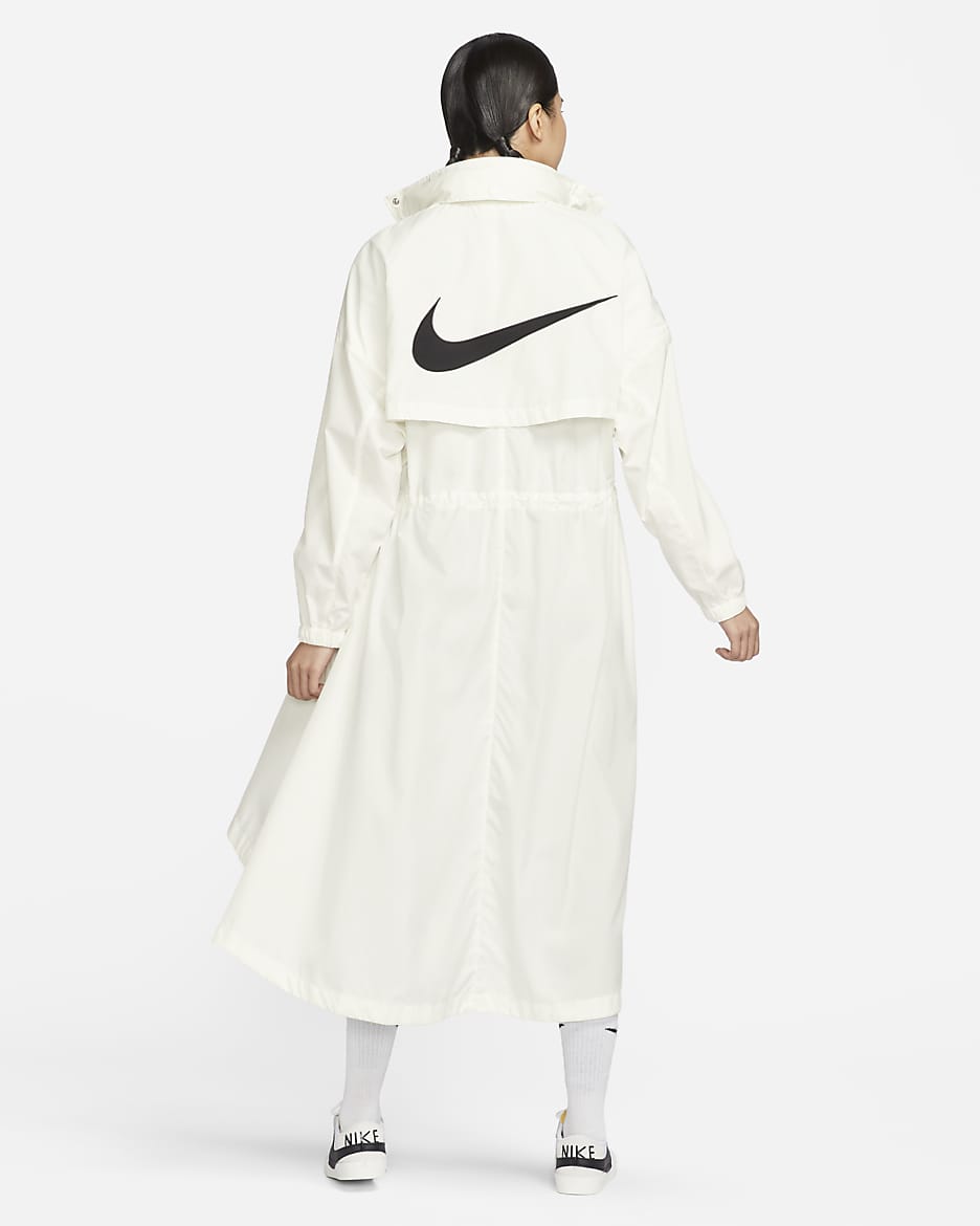 Nike Sportswear Essential Women's Trench Coat - Sail/Black