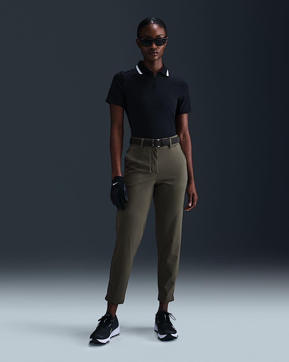 Pantalones de golf para mujer Nike Dri-FIT Tour - Verde toldo/Marfil pálido