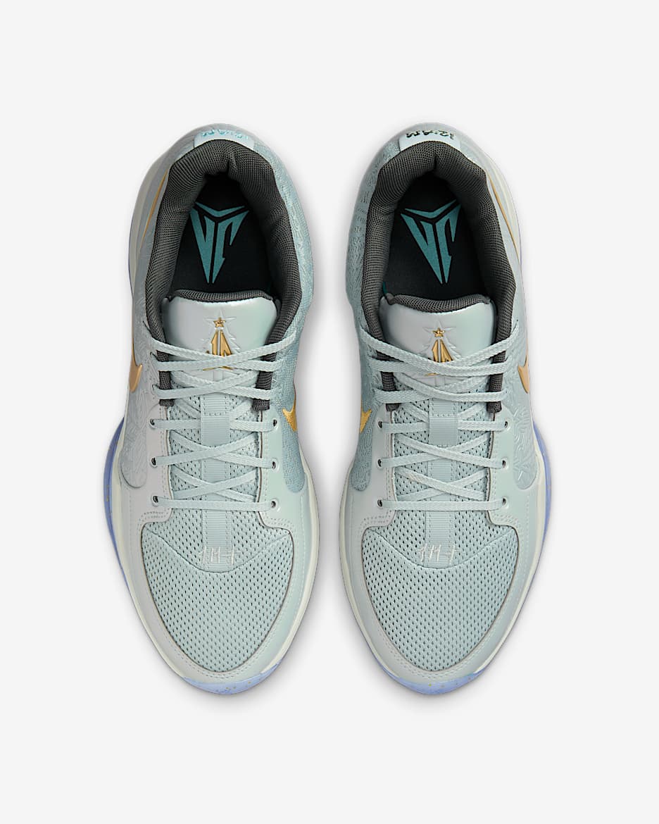 Ja 2 'Tree Top' Basketball Shoes - Light Silver/Iron Grey/Metallic Gold