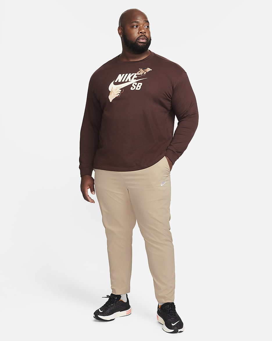 Nike SB Long-Sleeve Skate T-Shirt - Earth