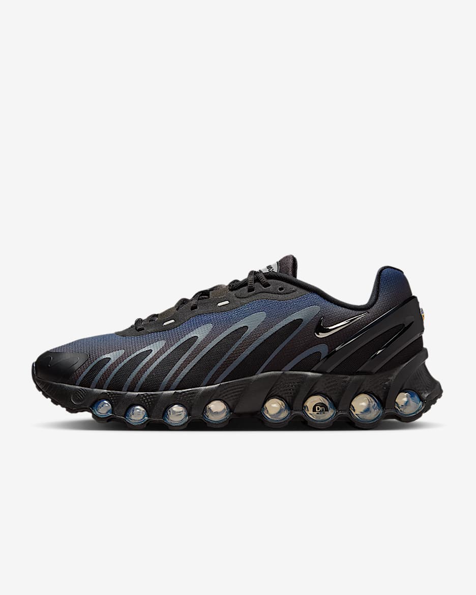 Nike Air Max Dn8 Men's Shoes - Black/Thunder Blue/Wolf Grey/Metallic Silver