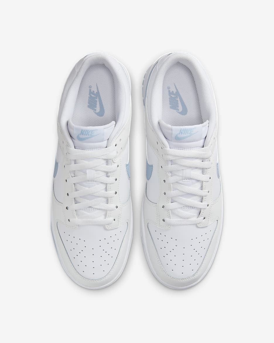 Nike Dunk Low Retro-sko til mænd - hvid/Summit White/Light Armory Blue