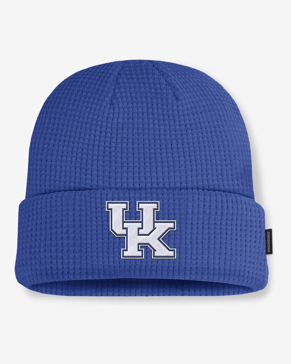 Kentucky Wildcats Sideline Terra Men's Nike College Cuffed Beanie - Game Royal