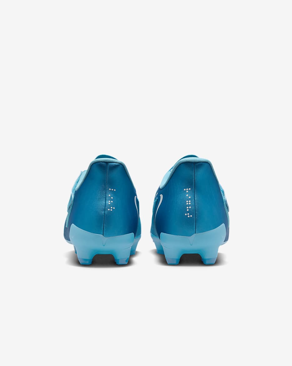 Scarpa da calcio a taglio basso MG Nike Phantom GX 2 Academy EasyOn - Blue Fury/Bianco