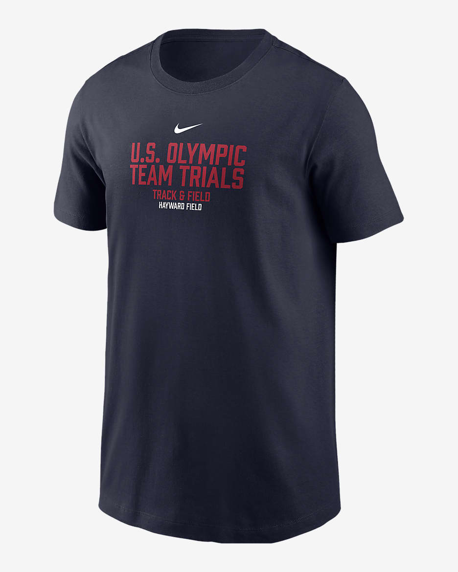 Nike Big Kids' Running T-Shirt - Navy