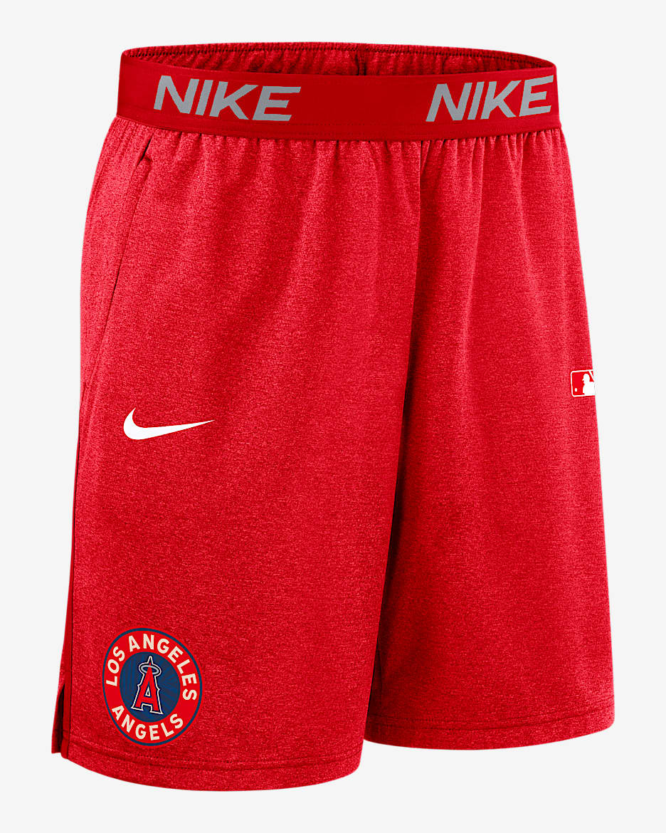 Los Angeles Angels Authentic Collection City Connect Men's Nike Dri-FIT MLB Shorts - Red