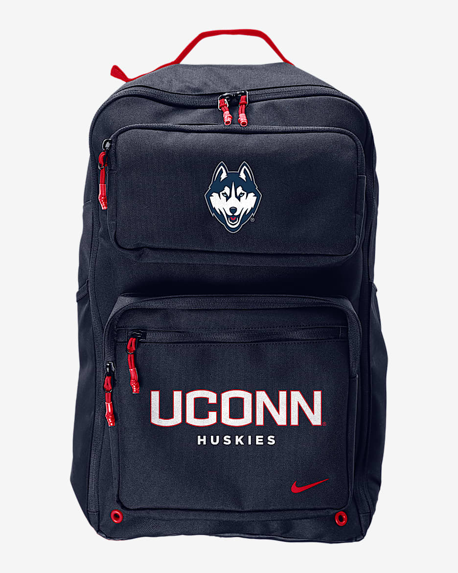 Mochila universitaria Nike UConn Utility Speed 2.0 - Azul marino universitario