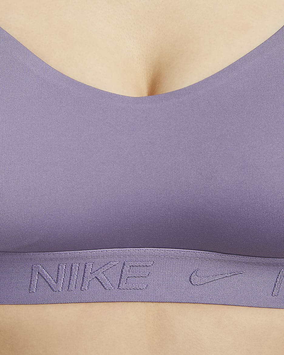 Nike Indy Light-Support Women's Padded Adjustable Sports Bra - Daybreak/Daybreak