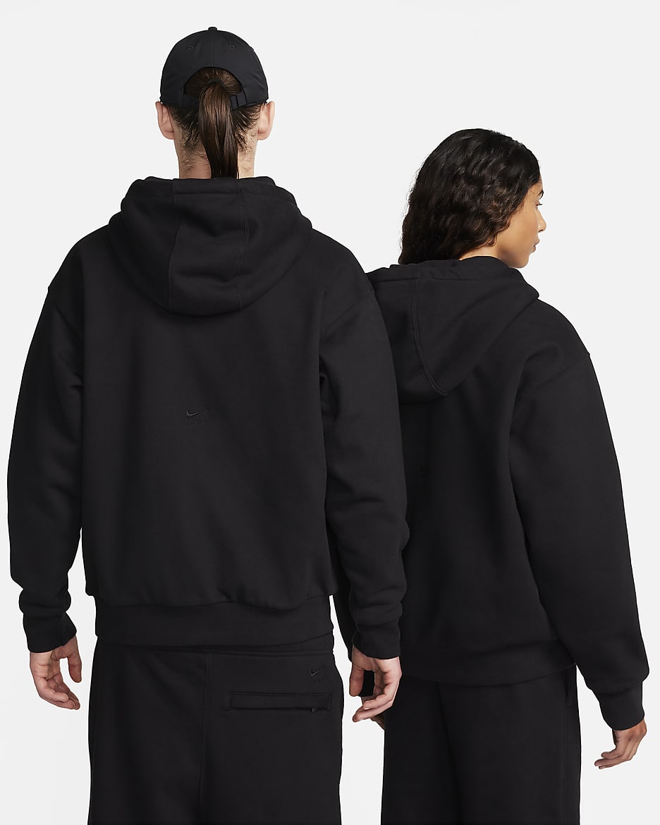 Nike x MMW Full-Zip Fleece Hoodie - Black