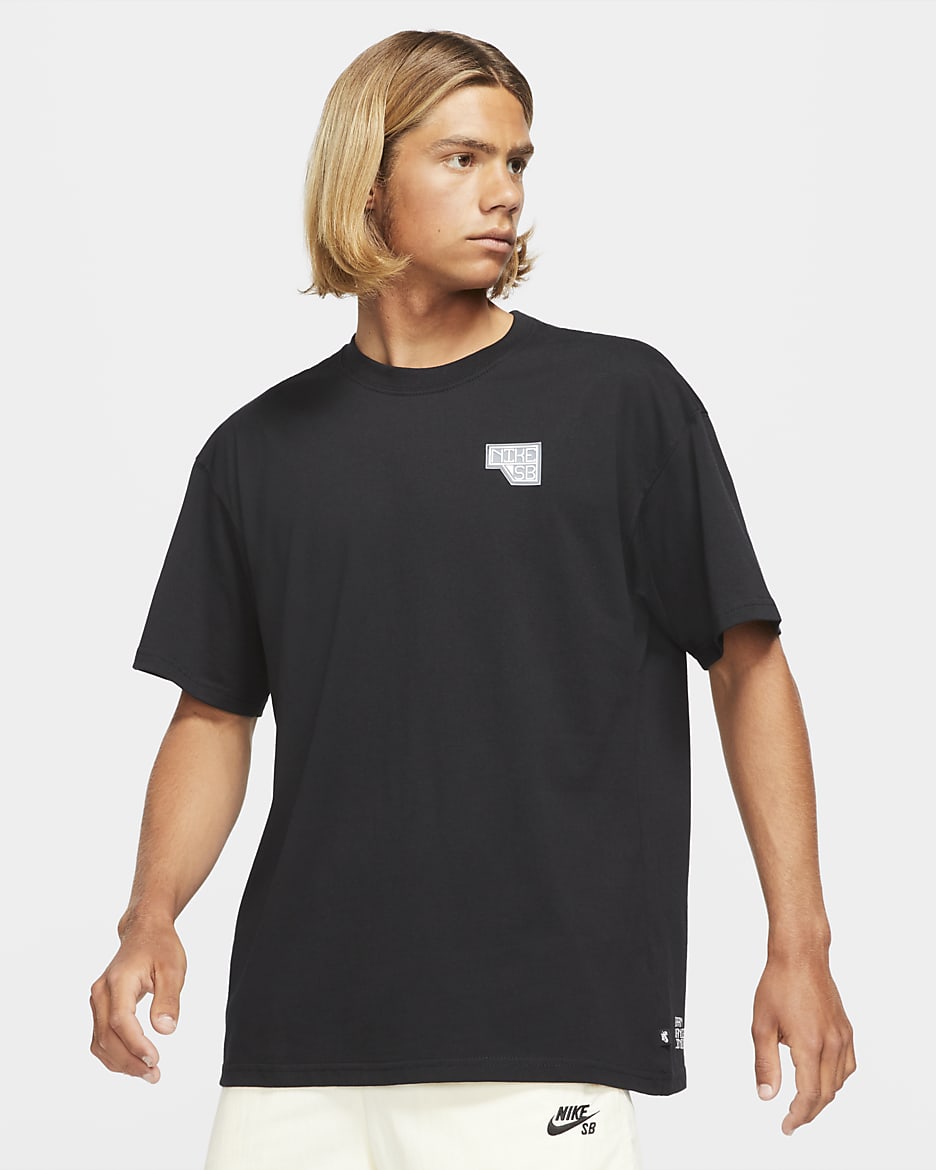 Nike SB Men's Skate T-Shirt - Black