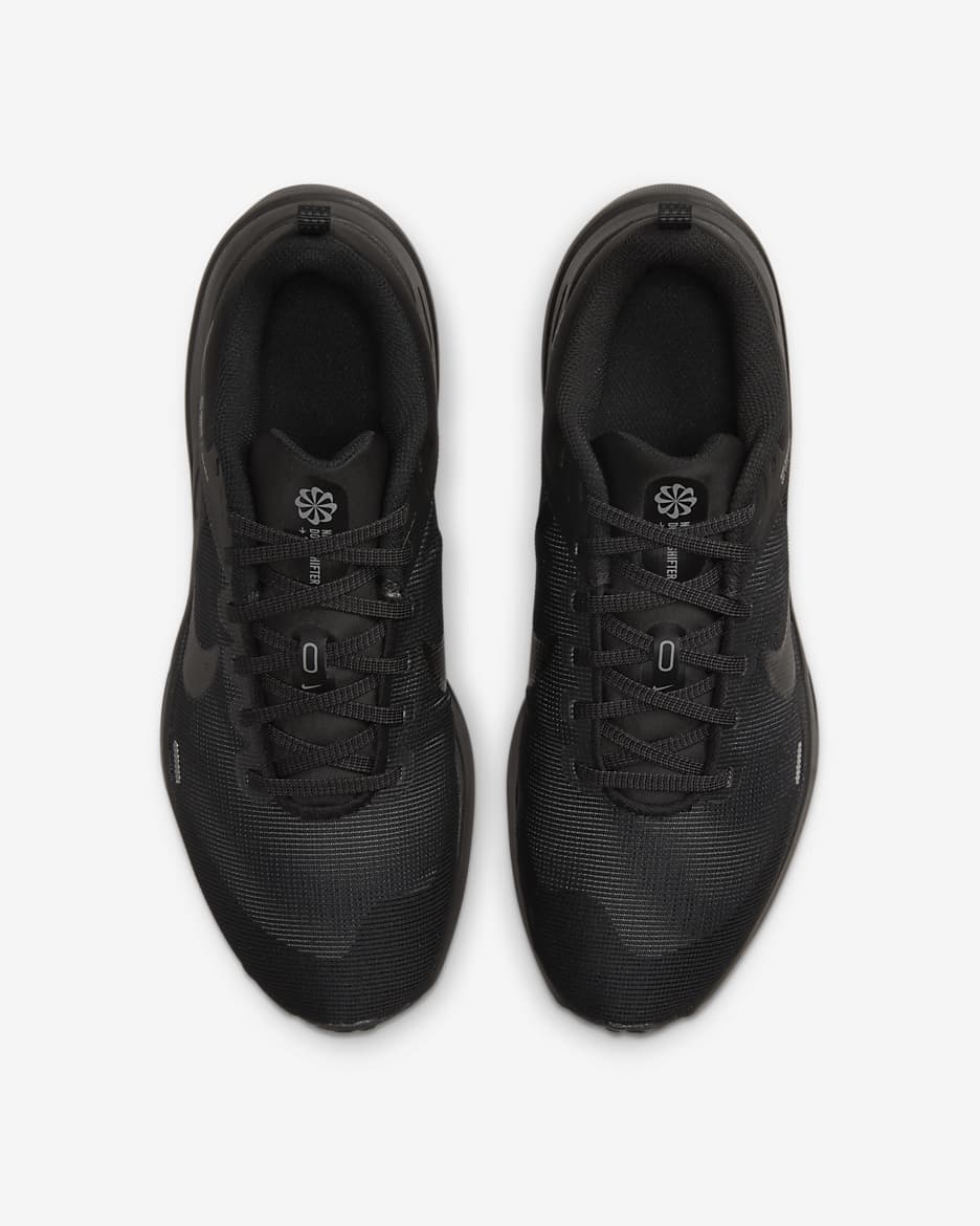 nike downshifter 12 triple black