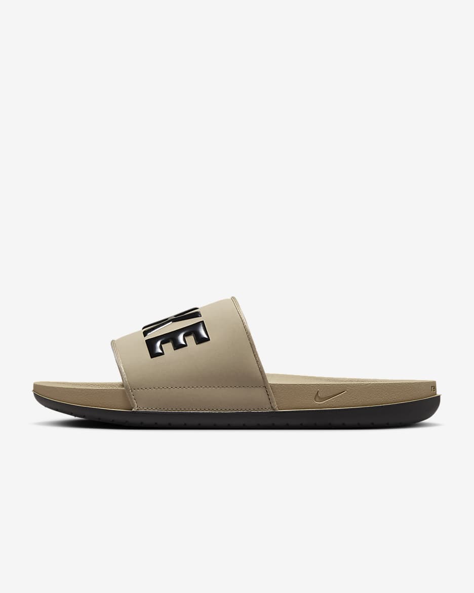 Nike Offcourt Men's Slides - Khaki/Black/Black