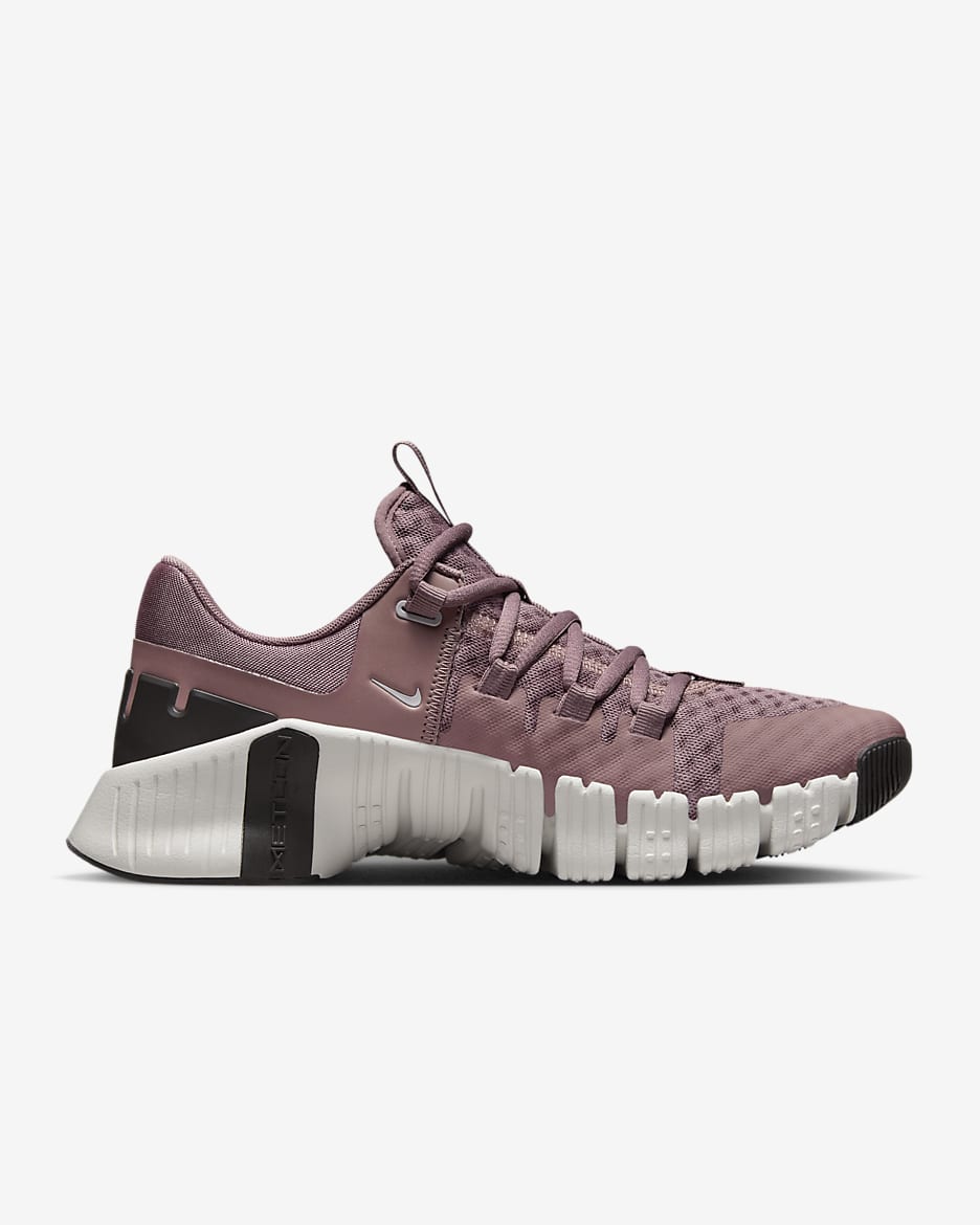 Nike Free Metcon 5 Women's Workout Shoes - Smokey Mauve/Light Bone/Velvet Brown/Platinum Violet