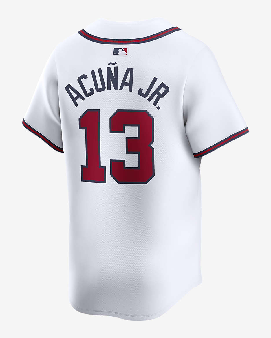 Ronald Acuña Jr. Atlanta Braves Men's Nike Dri-FIT ADV MLB Limited Jersey - White