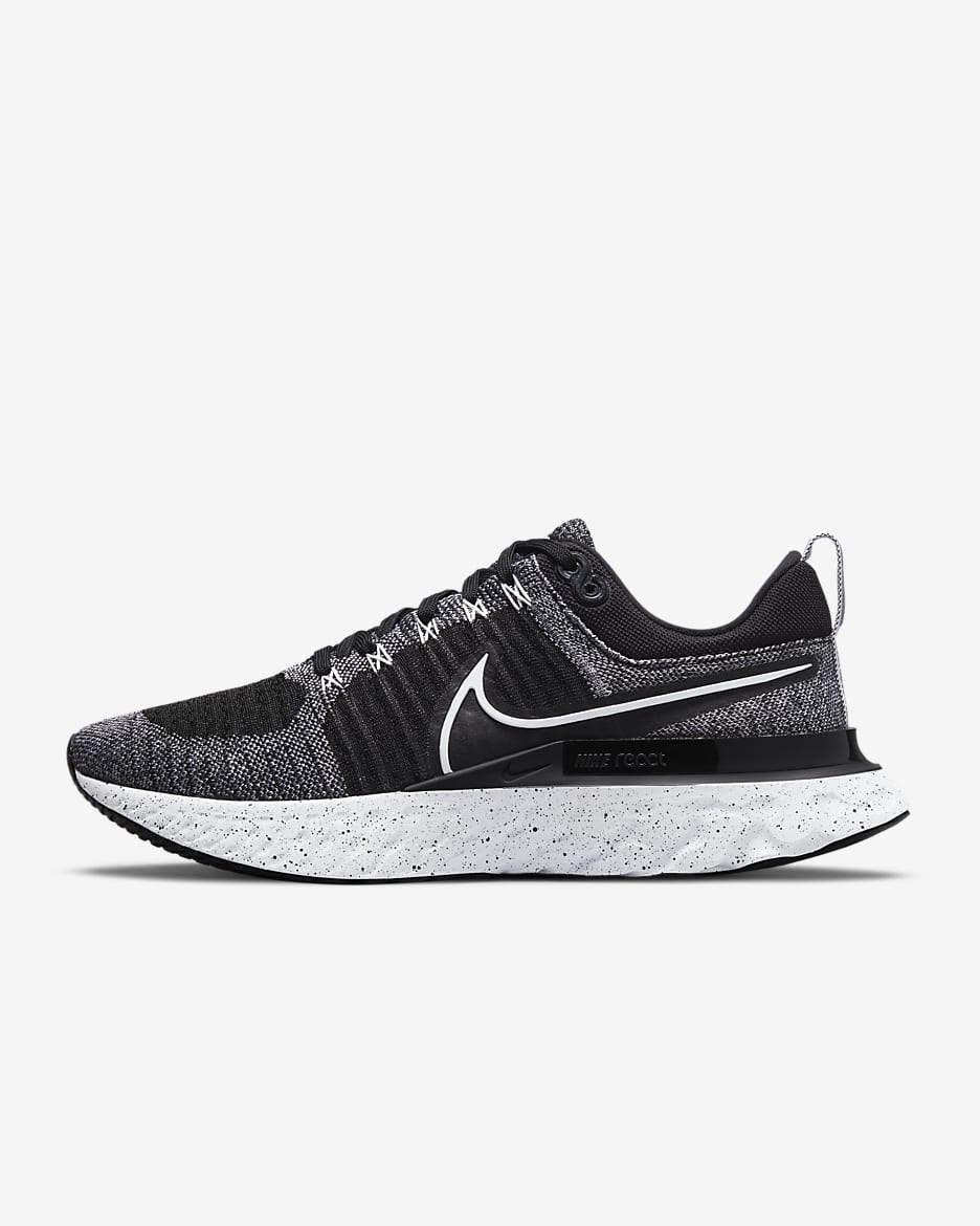 Nike React Infinity 2 Men's Road Running Shoes - White/Black