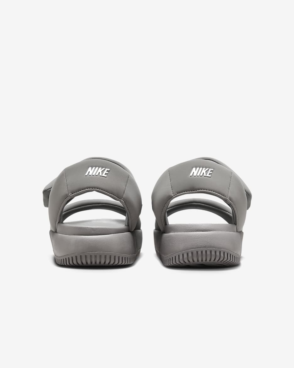 Klapki męskie Nike Calm - Flat Pewter/Flat Pewter/Metallic Silver