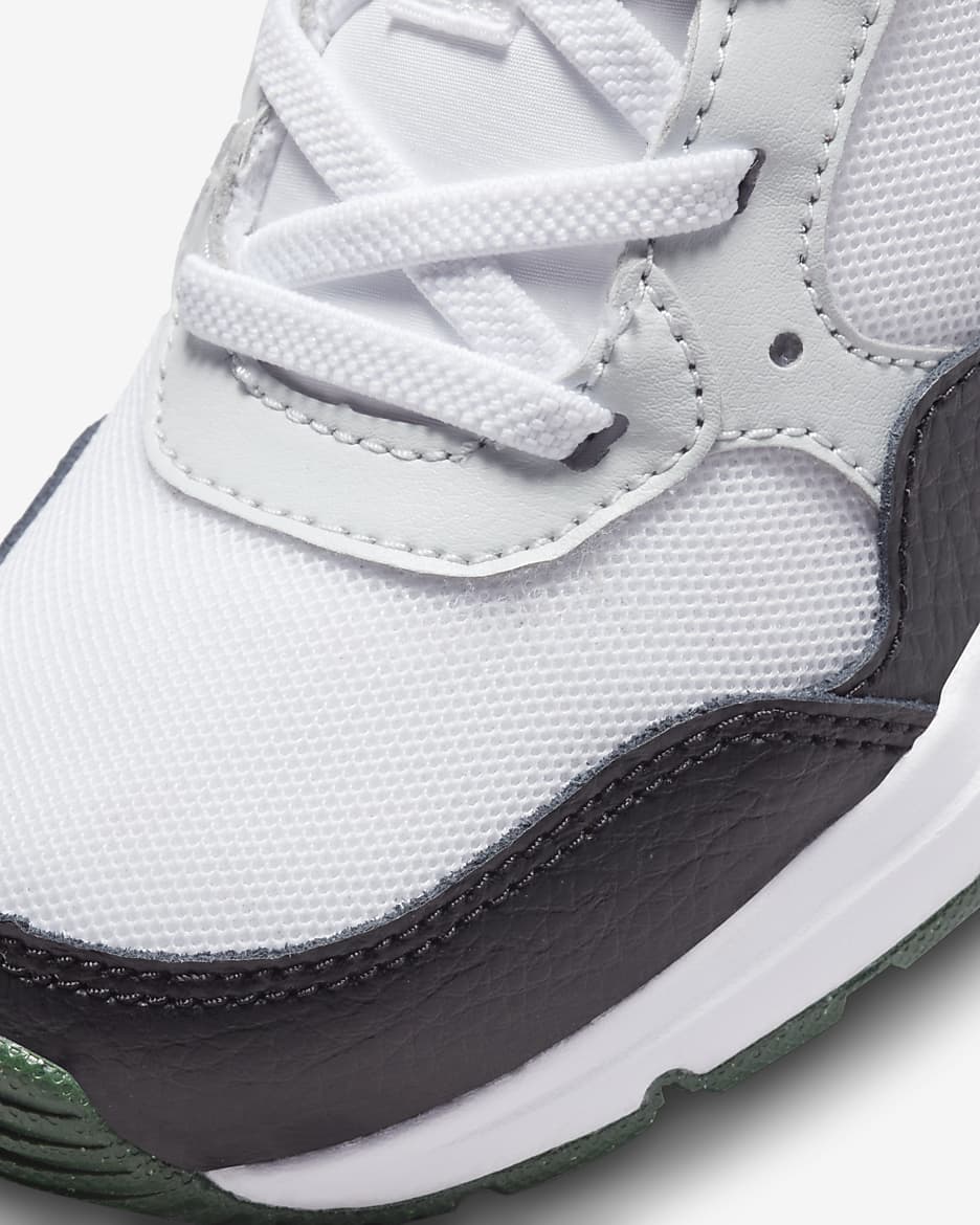 Nike Air Max SC Younger Kids' Shoes - White/Black/Pure Platinum/Gorge Green