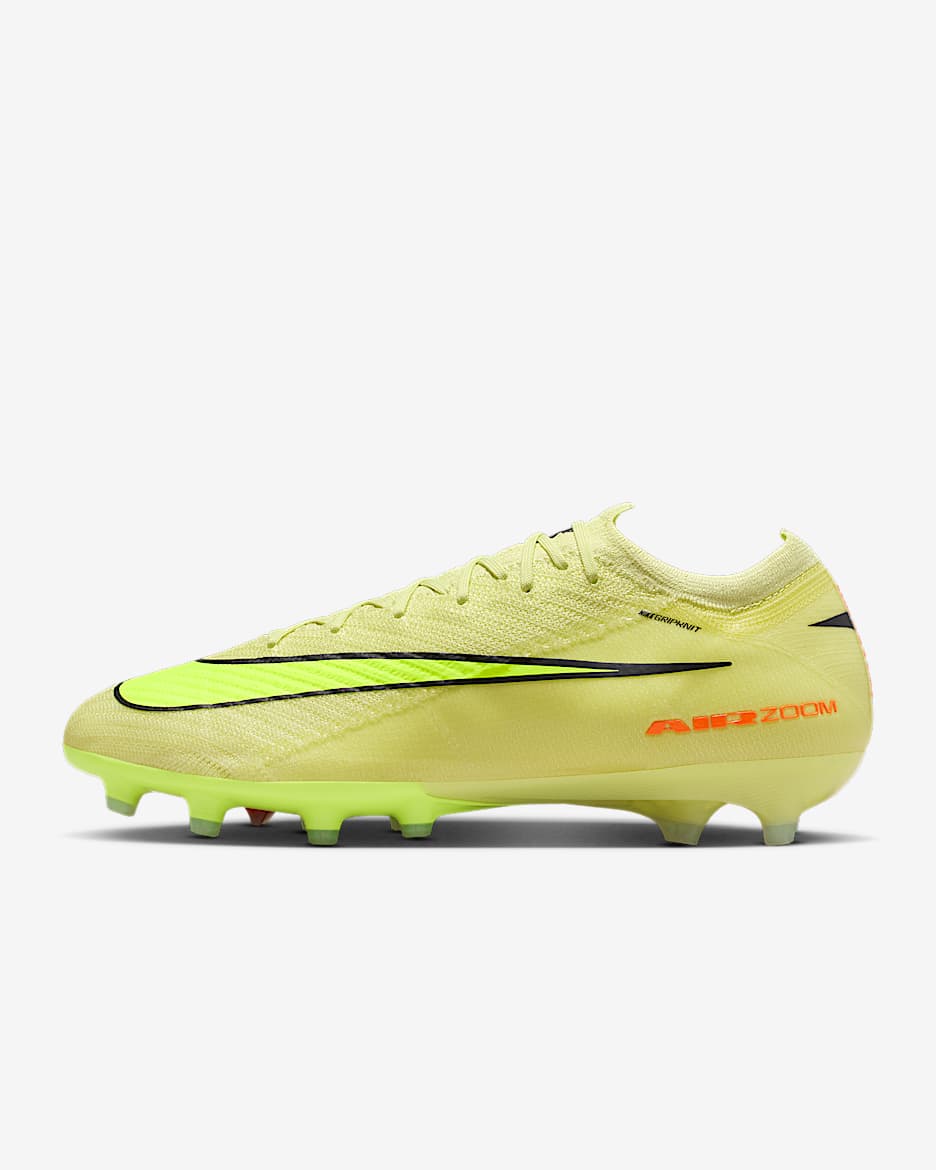 Nike Mercurial Vapor 16 Elite Artificial-Grass Low-Top Football Boot - Limelight/Hyper Crimson/Volt