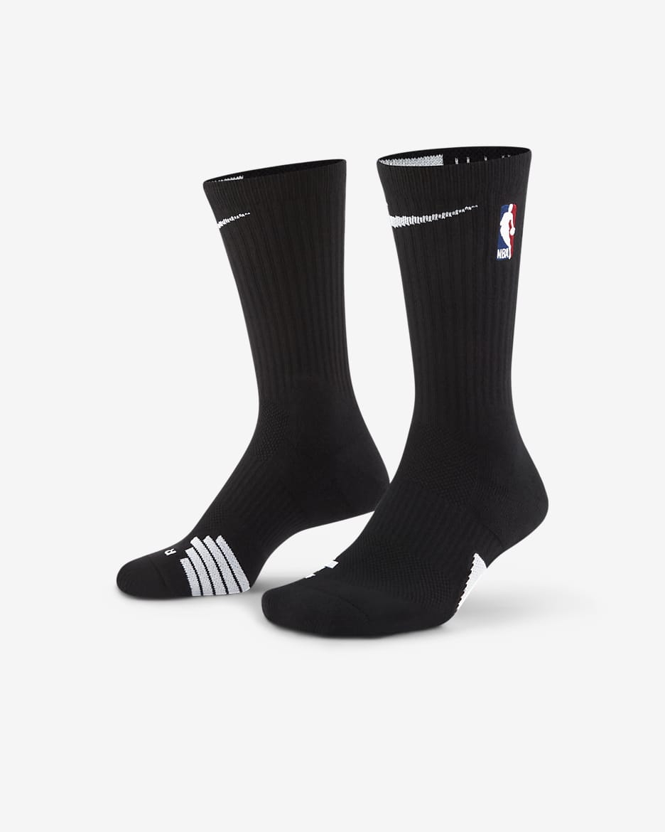 Nike Elite NBA Crew Socks - Black/White