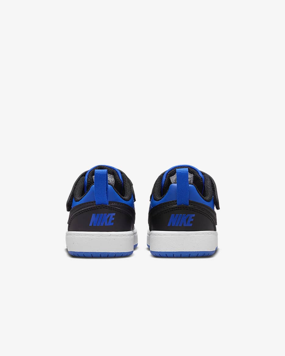 Chaussure Nike Court Borough Low Recraft pour bébé et tout-petit - Game Royal/Blanc/Noir