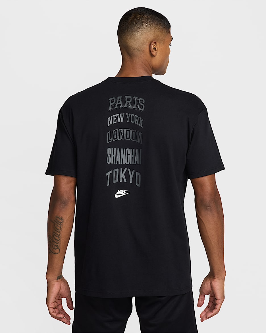 Playera Max90 para hombre Nike Sportswear - Negro