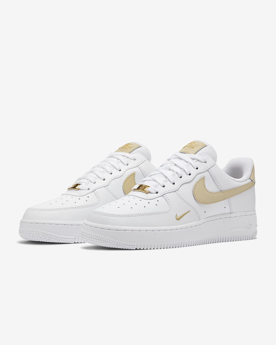 Nike Air Force 1 '07 Essential Women's Shoes - White/Rattan/White/Rattan