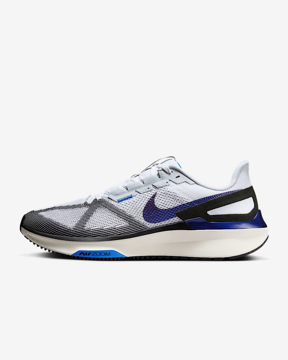 Nike Structure 25 férfi országúti futócipő - Fehér/Fekete/Sail/Photo Blue