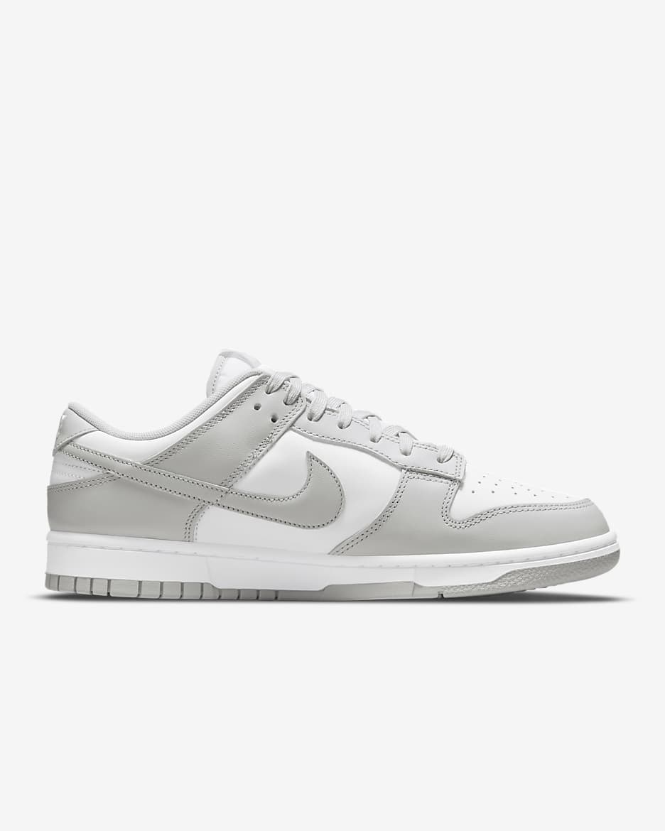 Chaussure Nike Dunk Low Retro pour Homme - Blanc/Grey Fog
