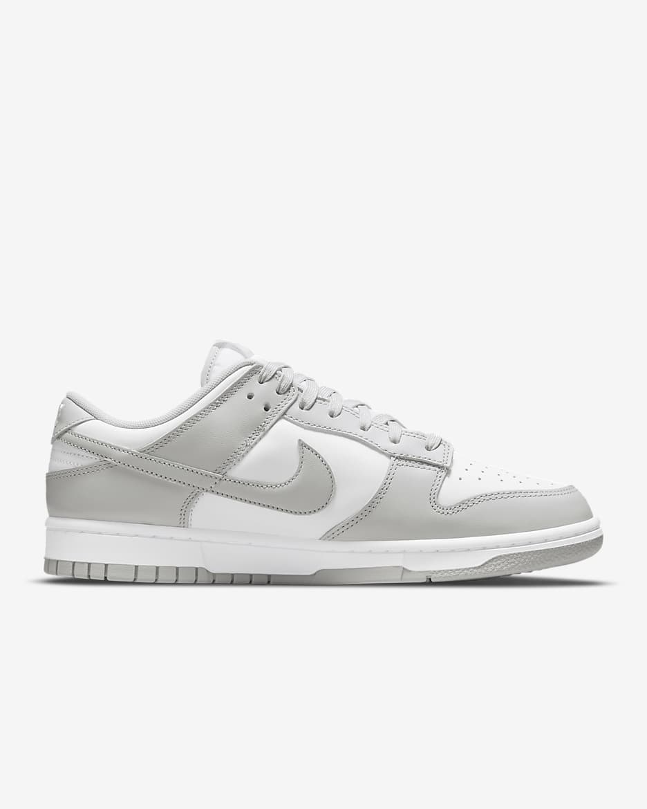 Sko Nike Dunk Low Retro för män - Vit/Grey Fog