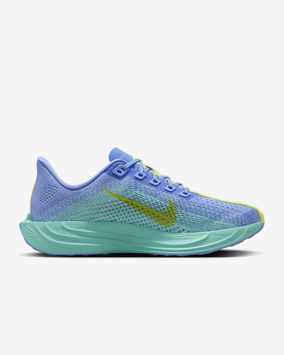 Nike Pegasus Plus Women's Road Running Shoes - Royal Pulse/Green Frost/Black/Cyber