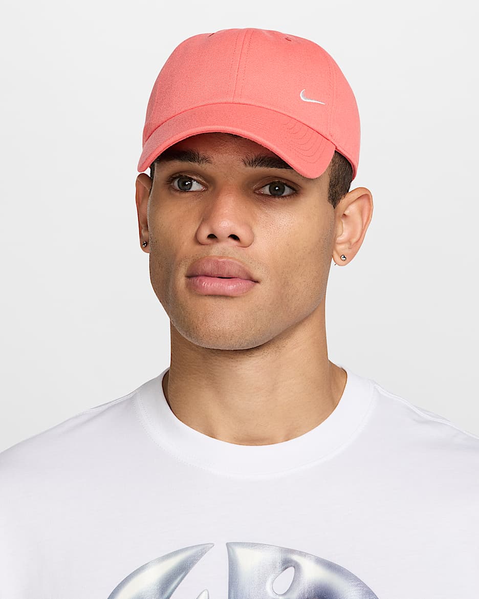 Gorra sin estructura Nike Club - Brasa mágica/Vela